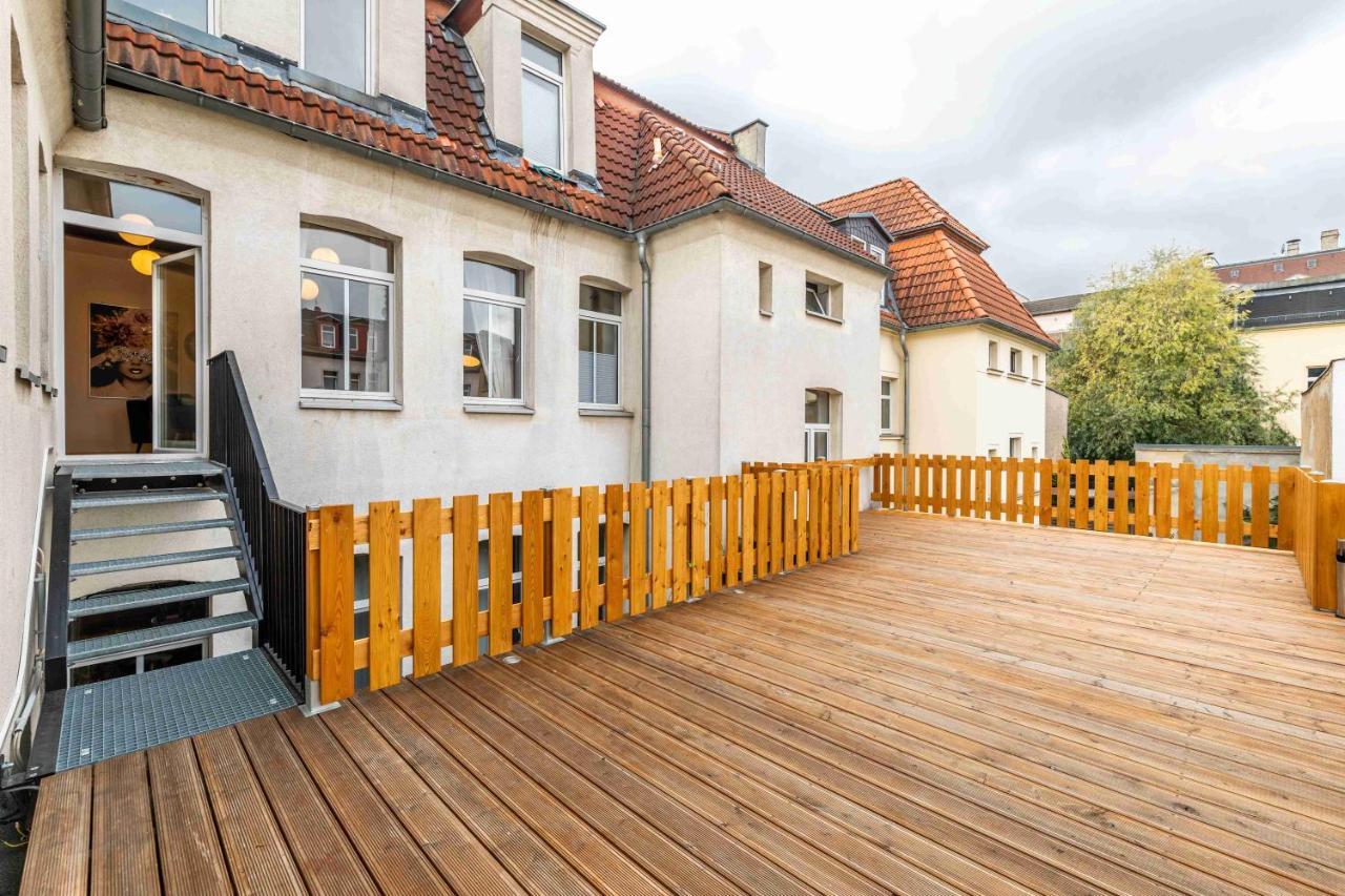 Grosser Terrassentraum In Klein Venedig Leipzig Ngoại thất bức ảnh