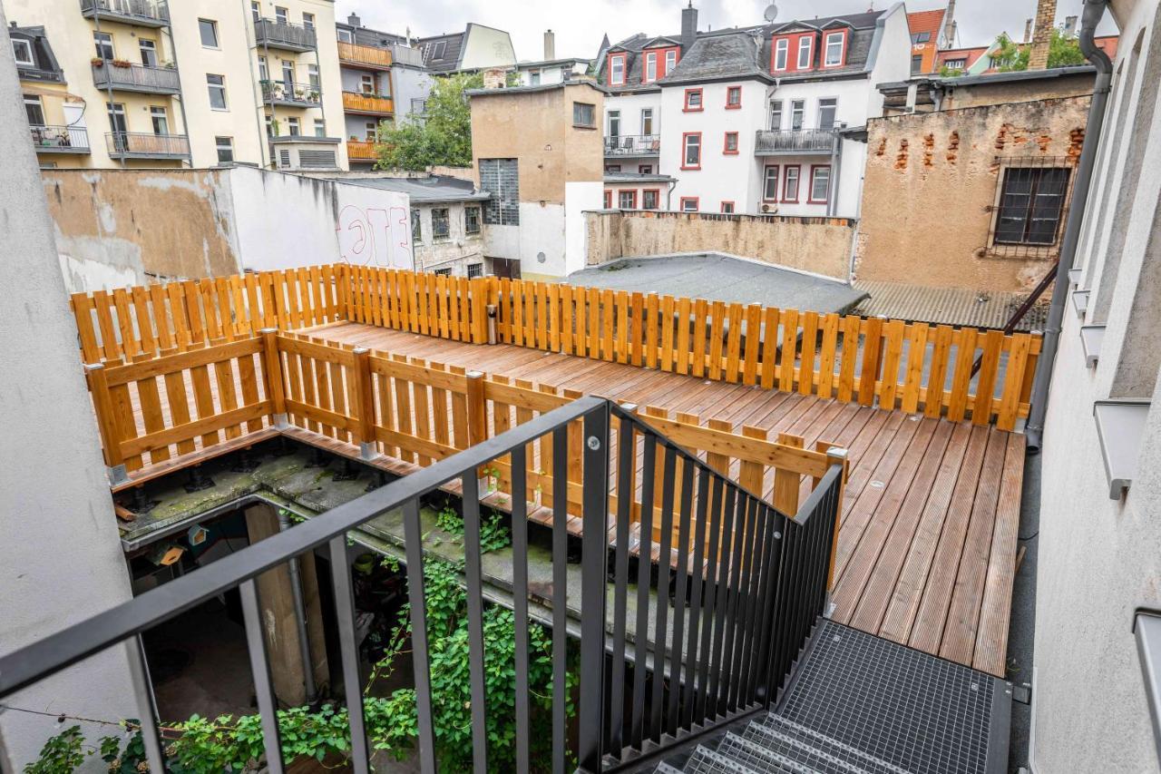Grosser Terrassentraum In Klein Venedig Leipzig Ngoại thất bức ảnh